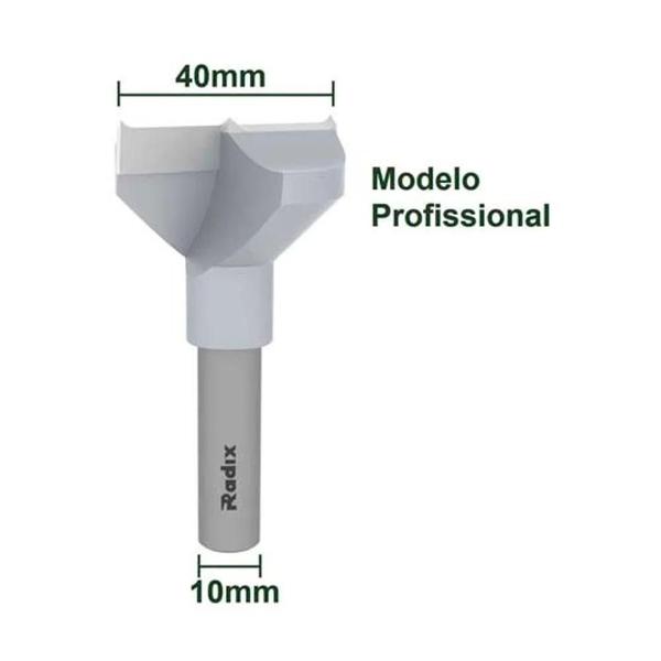 Imagem de Broca Profissional Para Dobradiças Corte 40Mm Haste 10Mm