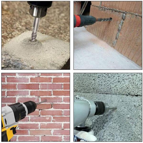 Imagem de Broca SDS Plus 10mm x 110mm Concreto Martelete Profissional