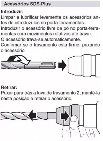 Imagem de Broca Sds Plus 16mm X 260mm Concreto Parede Martelete - Lotus