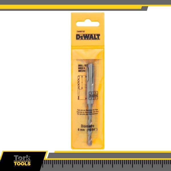 Imagem de Broca Sds Plus Standard 6mm Para Concreto Dw00702 Dewalt