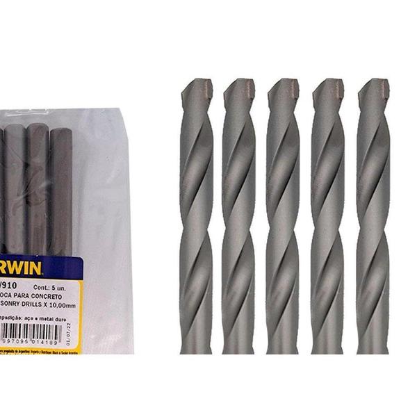 Imagem de Broca Widea Irwin 10 Mm - Kit C/5 Peças