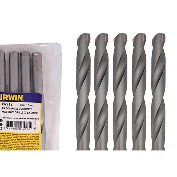 Imagem de Broca Widea Irwin 12 Mm - Kit C/5 Peças