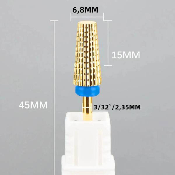 Imagem de Brocas de Carboneto de Tungstênio 5 em 1 para Remoção de Esmalte em Gel