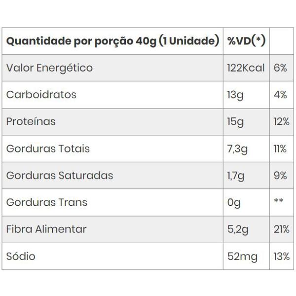 Imagem de Brownie 6g Protein Double Chocolate Sem Lactose, Sem Glúten, Sem Açúcar Belive contendo 10 unidades de 40g cada