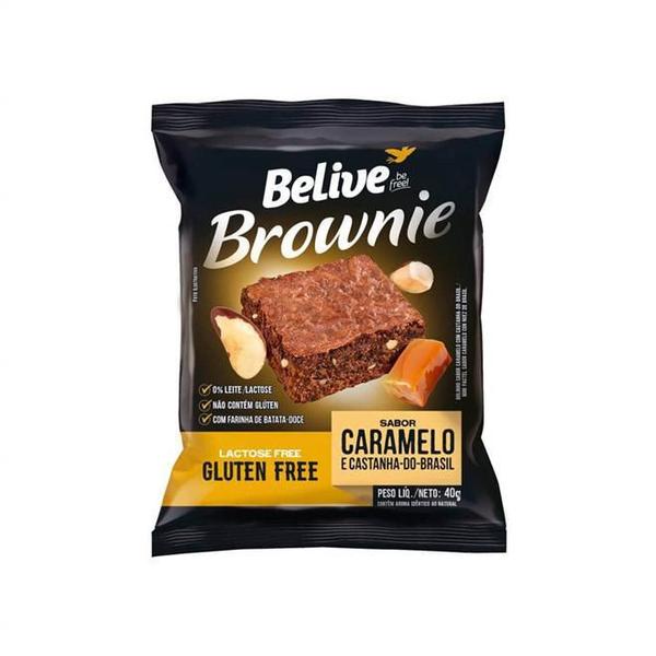 Imagem de Brownie Belive 40G - Caramelo E Castanha