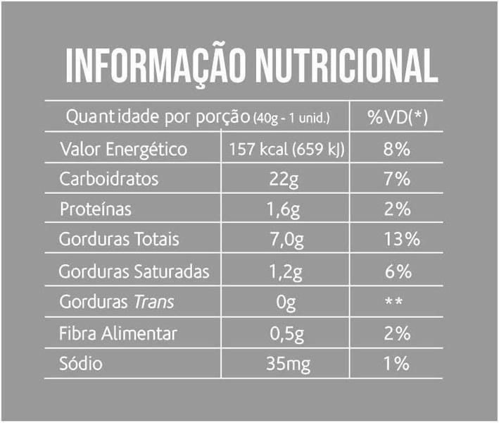 Brownie Caramelo E Castanha Pará Belive Sem Glúten 40G (20X) Imagem de Brownie Caramelo E Castanha Pará Belive Sem Glúten 40G (20X)