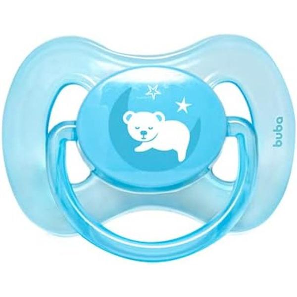 Imagem de Buba Chupeta Comfort Tamanho 2 Ursinho Azul (7908103726670)