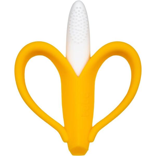 Imagem de Buba Massageador de Gengiva Banana Amarela em Silicone