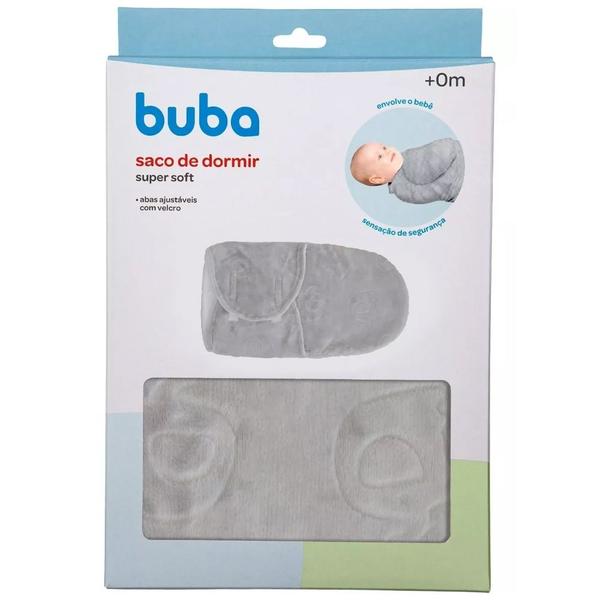 Imagem de Buba Saco De Dormir Baby Super Soft Cinza