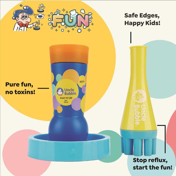 Imagem de Bubble Blower Uncle Bubble Mini para crianças e bebês