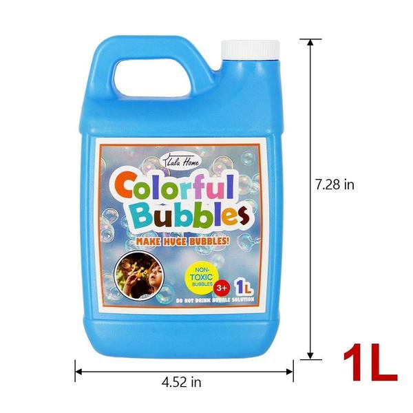 Imagem de Bubble Solution Lulu Home Concentrated 1L Refill Kids Party