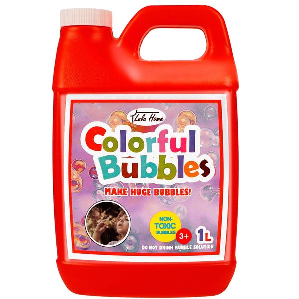 Imagem de Bubble Solution Lulu Home Concentrated 1L Refill Kids Party