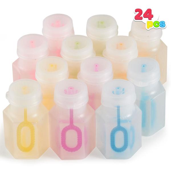 Imagem de Bubble Wands JOYIN Mini, 24 peças, sortimento de lembrancinhas para crianças