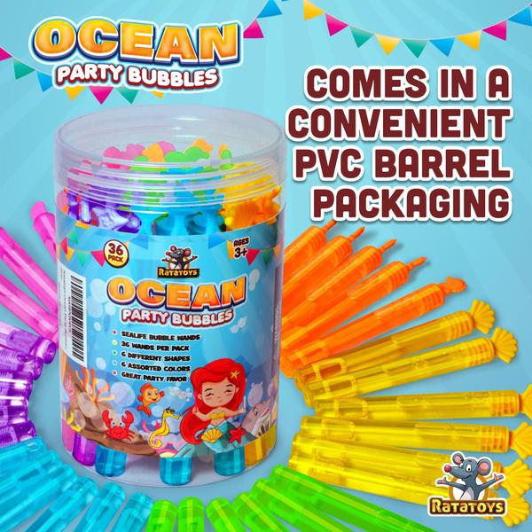 Imagem de Bubble Wands Ratatoys Ocean Party Bubbles 36 Sealife Kids