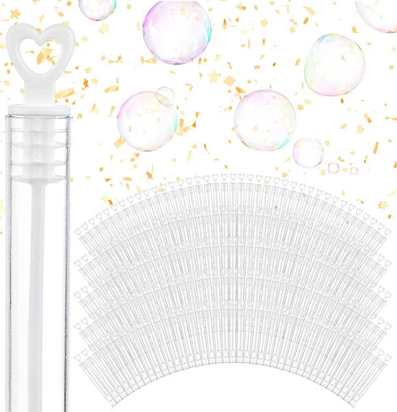 Imagem de Bubble Wands Stock Your Home White Heart Top 100 Count