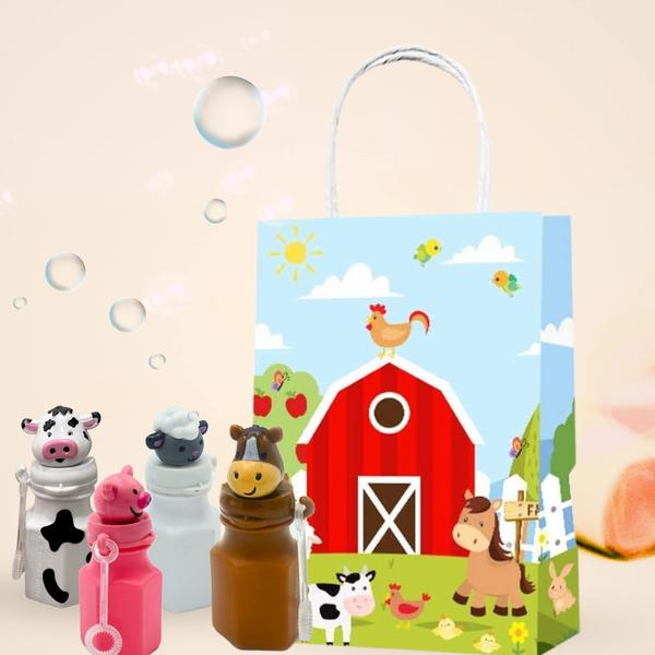 Imagem de Bubbles, pacote com 24, Farm Animals, a novidade de Barnyard Farm Animal 4E