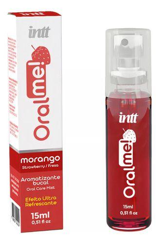 Imagem de Bucal Oral Me Sabor Morango Aromatizante Doce Spray Intt