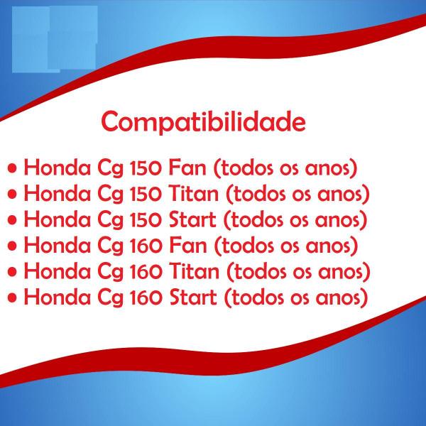 Imagem de Bucha Coxim da Coroa Honda Fan 150 Fan 160 Titan 160 Fan 160 Start 150 Start 160 Kit 4 Peças