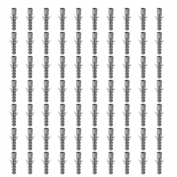 Bucha de Parede Para Parafuso 8mm IvPlast 80 Unidades - IV PLAST Imagem de Bucha de Parede Para Parafuso 8mm IvPlast 80 Unidades