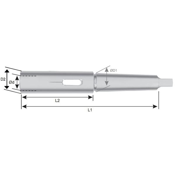 Imagem de Bucha de Prolongamento CM3 X CM3 - Med. 210,0mm