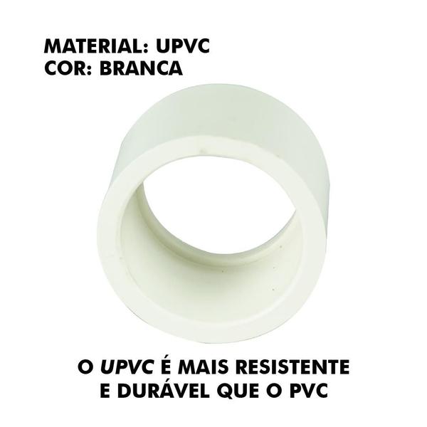 Imagem de BUCHA DE REDUÇÃO CURTA SOLDÁVEL UPVC BRANCO 40-32MMKit 2