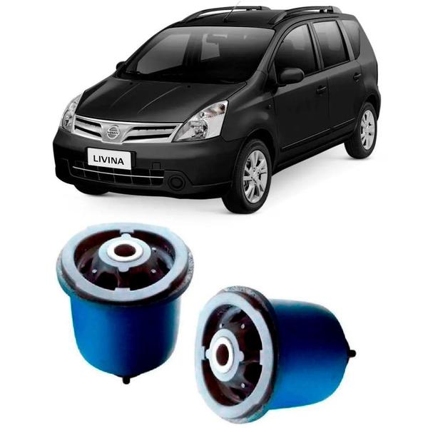 Imagem de Bucha do Eixo Nissan Livina Traseiro 2007 Até 2014 O Par