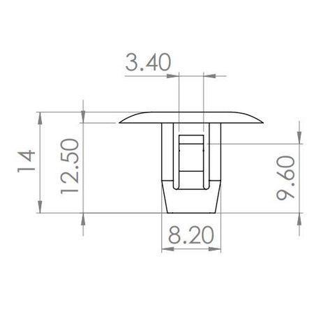 Imagem de Bucha Do Parabarro Honda Civic Fit 10 Pçs