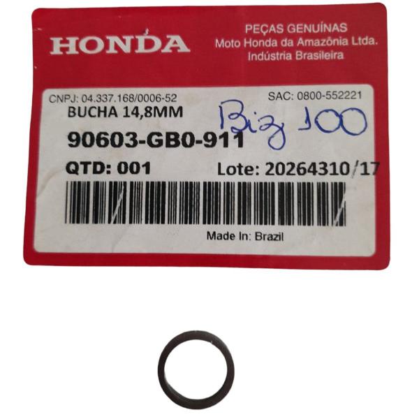 Imagem de Bucha Lubrificação Cabeçote 14,8 Mm Biz 100 98 Á 05 Honda