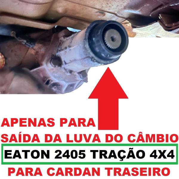 Imagem de Bucha traseira saída caixa câmbio eaton 2405 tração transferência a cardan traseiro s10 blazer 4x4 97 a 11 (48x51x25)