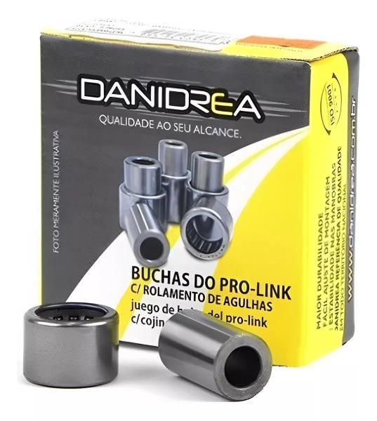 Imagem de Buchas Amortecedor Garfo Pro Link Xlr125 Nx150 Nx200 Xr200 DANIDREA 9 PEÇAS