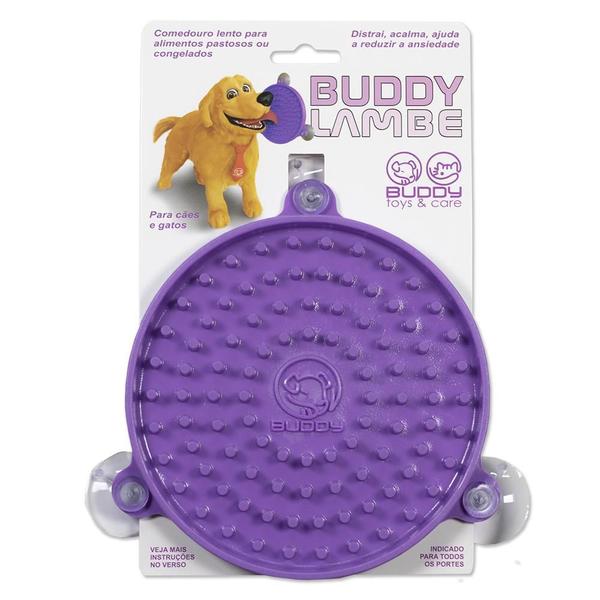 Imagem de Buddy Lambe Buddy Toys Comedouro Lento Pets Cães e Gatos