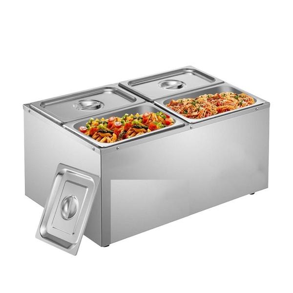 Imagem de Buffet Refrigerado 4 cubas 1/2 65mm c/ placa gel ZPBFR04