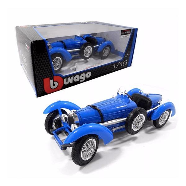 Imagem de Bugatti Type 59 1934 Bburago 1:18 Azul