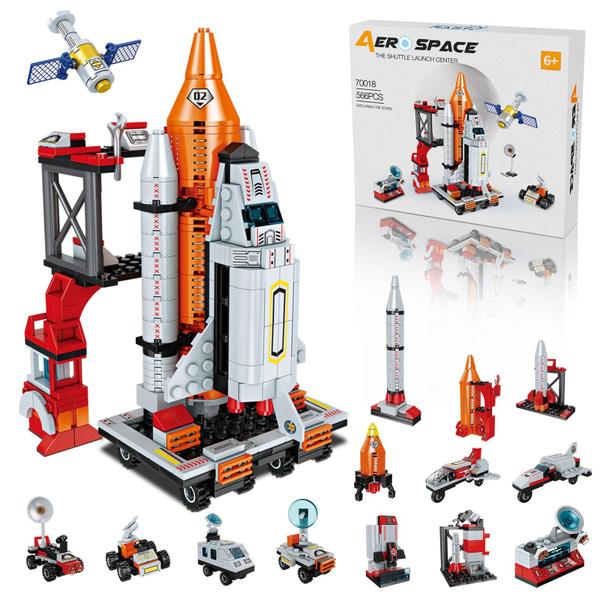 Imagem de Building Block Toys Abbabby 12 em 1 Aerospace para crianças de 6 a 12 anos