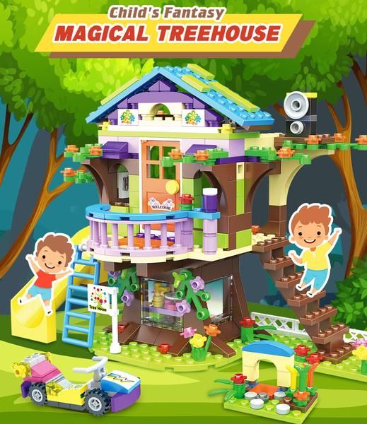 Imagem de Building Blocks Set EP EXERCISE N PLAY Friends Tree House