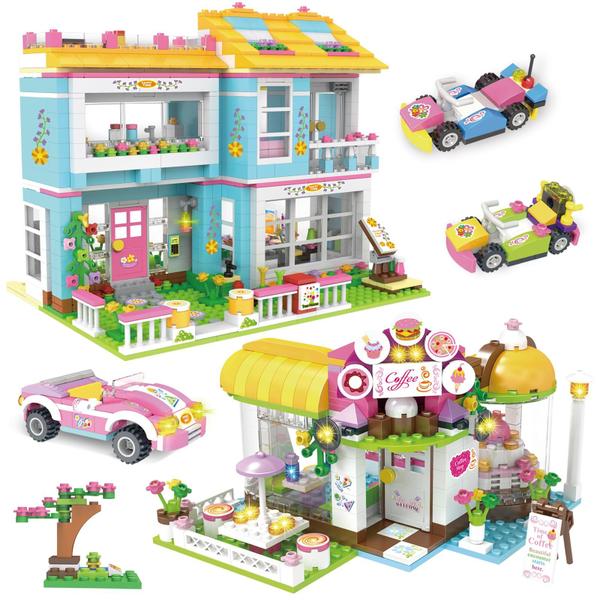 Imagem de Building Blocks Toy EP Exercise N Play Friends House 1422 unidades