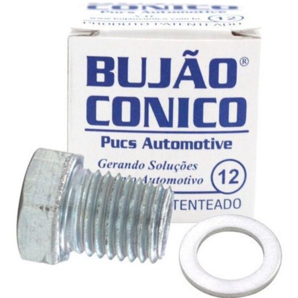 Imagem de Bujão Cônico para Carter Espanado 12mm, 14mm, 16mm