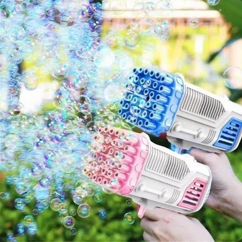 Buka Lança Bolhas De Sabão Pistola Bolhas Art Brink - Rosa Imagem de Buka Lança Bolhas De Sabão Pistola Bolhas Art Brink - Rosa