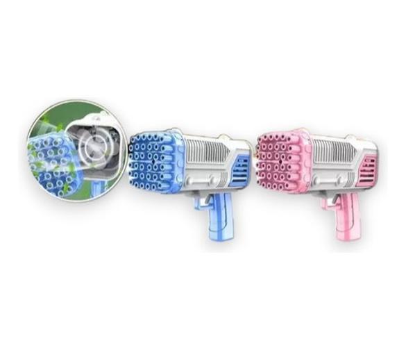 Buka Lança Bolhas De Sabão Pistola Bolhas Art Brink - Rosa Imagem de Buka Lança Bolhas De Sabão Pistola Bolhas Art Brink - Rosa