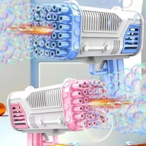 Buka Lança Bolhas De Sabão Pistola Bolhas Art Brink - Rosa Imagem de Buka Lança Bolhas De Sabão Pistola Bolhas Art Brink - Rosa