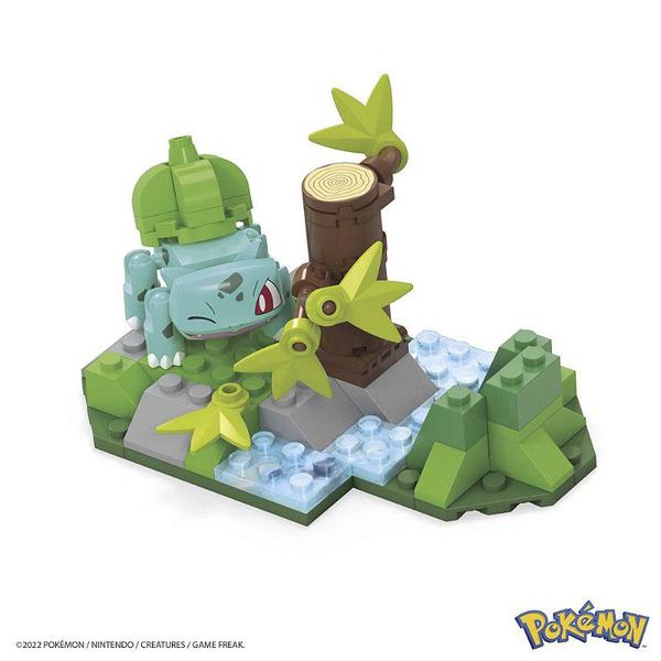 Imagem de Bulbasaur Diversão na Floresta - Mega Brands Pokémon (82 peças)