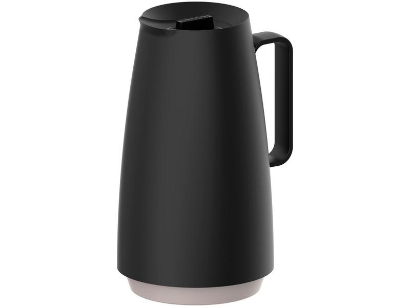Bule de Chá e Café de Plástico Preto 500ml Tramontina Exata Bule de Chá e Café de Plástico Preto 500ml Tramontina Exata