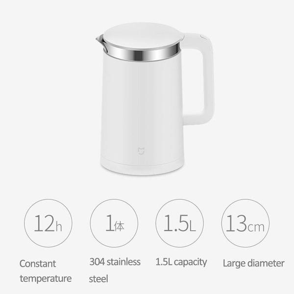 Imagem de Bule Elétrico Inteligente com Isolamento Térmico - Temperatura Constante - Controle via APP - 1800W