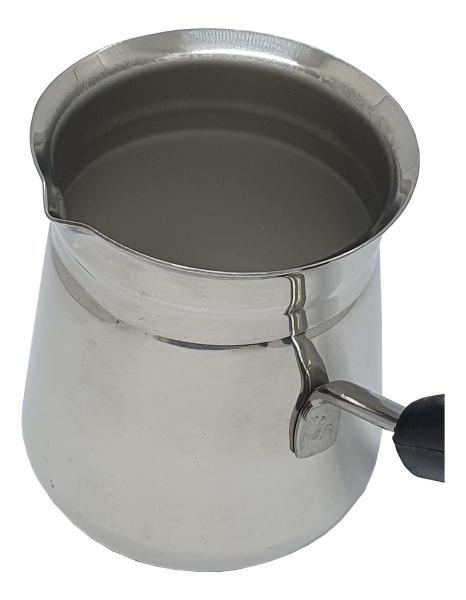 Imagem de Bule Ibrik para café turco 570ml 2 peças em inox Warmers