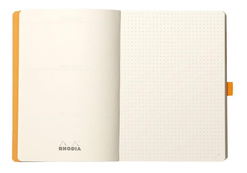 Imagem de Bullet Journal Goalbook Rhodia A5 Coral