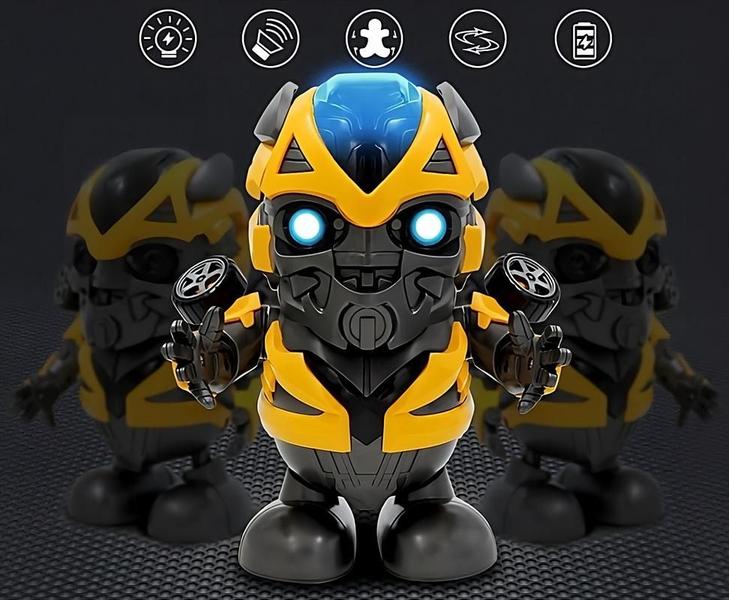 Bumblebee Transformador Dança Geek Brinquedo Eletrizante - Toyking Imagem de Bumblebee Transformador Dança Geek Brinquedo Eletrizante