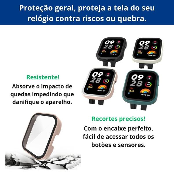 Imagem de Bumper 360º Protege Borda e Tela para Watch 3