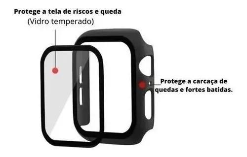 Imagem de Bumper Capa Case Proteção Compatível Apple Watch Série 8 41mm