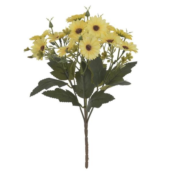 Imagem de BUQUE DE FLOR MARGARIDA X15 FLORES AMARELO OUTONO 30cm