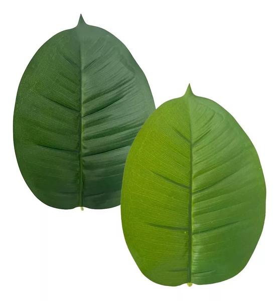 Imagem de Buquê De Planta Ficus Lyrata 9 Folhas Artificial Decoração